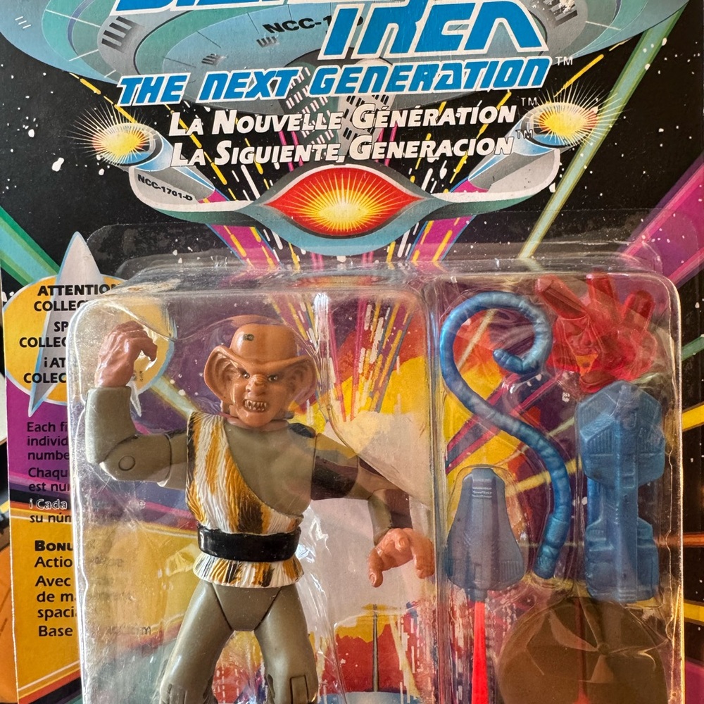 New Star Trek: The Next Generation Ferengi Action Figure - Tan & Brown